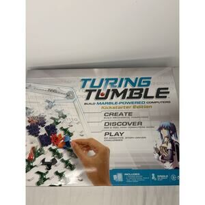 Turing Tumble Marble-Powered Mechanical Computer Coding Game Kickstart Edition